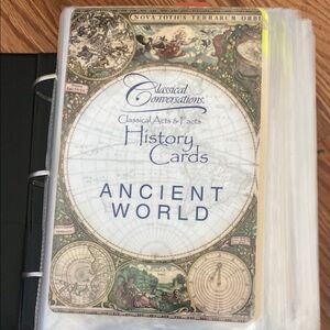 Classical conversations History Cards - Ancient World flash cards
